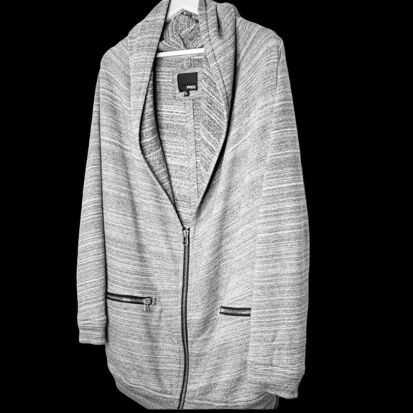 ARITZIA Wilfred Rousseau Zip Sweatshirt Cardigan - Picture 3 of 5